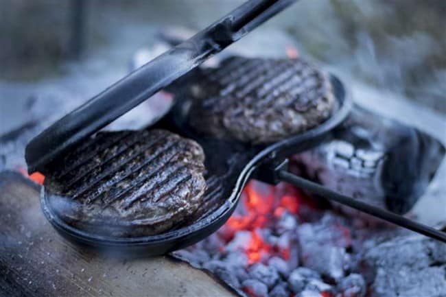 Petromax Burger Iron Cast Iron