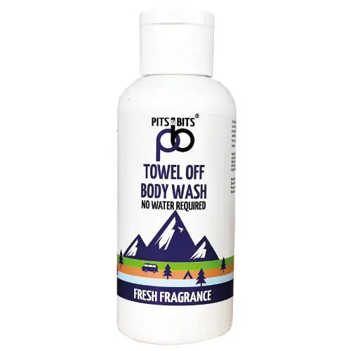 Pits and Bits Towel Off Body Wash - Fresh Fragrance
