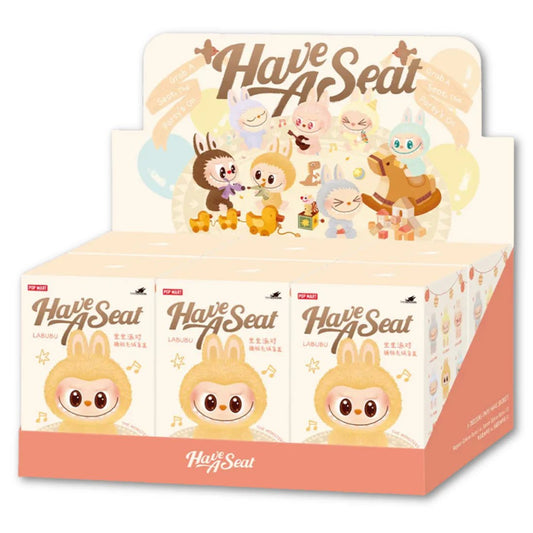 Pop Mart Labubu The Monsters ‘Have A Seat’ Vinyl Plush Pendant Blind Box