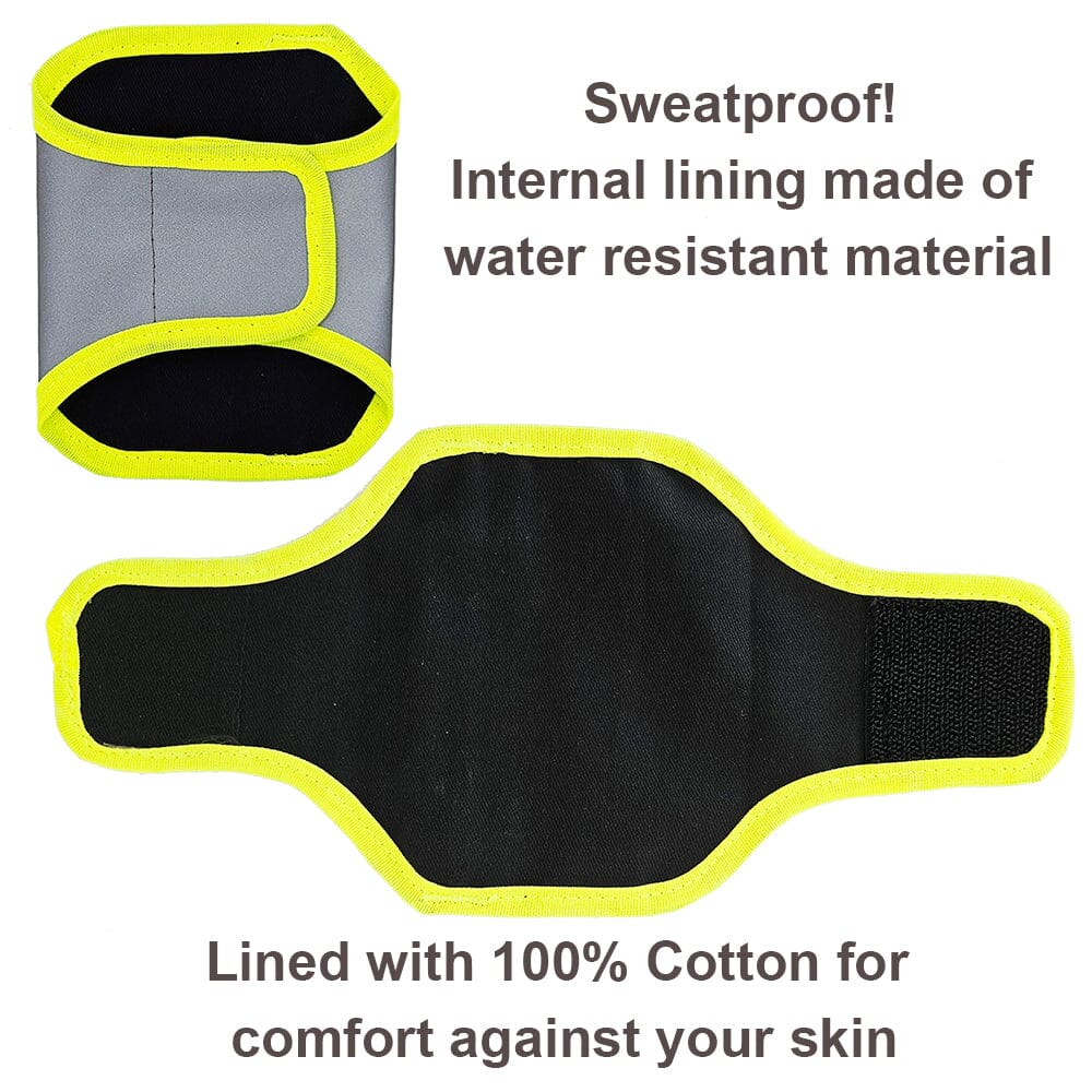 Hi Vis Reflective Wrist Wallet Key Holder