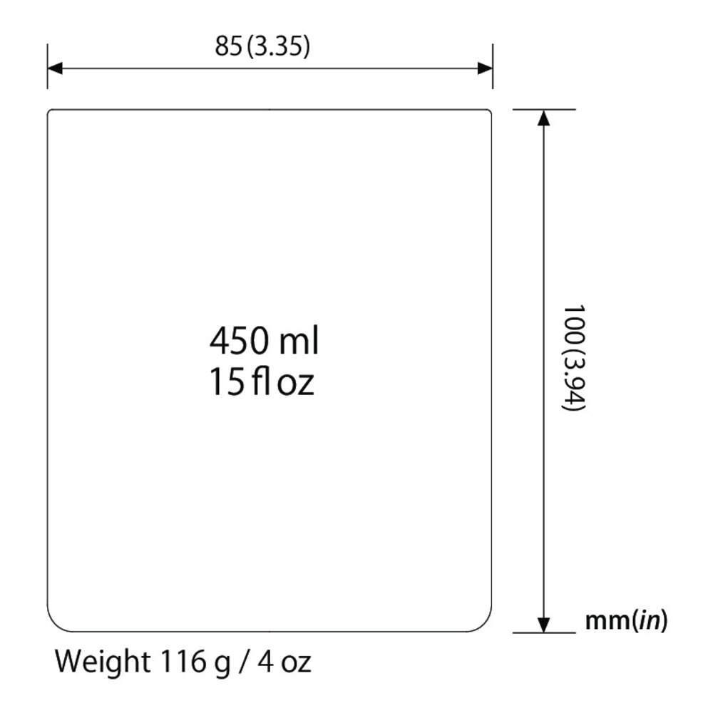 SOTO Titanium Aeromug w/ Lid 450ml