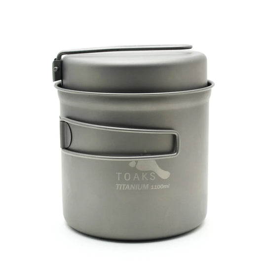 Toaks Titanium Pot with Pan ( 1100ML or 1300ML)