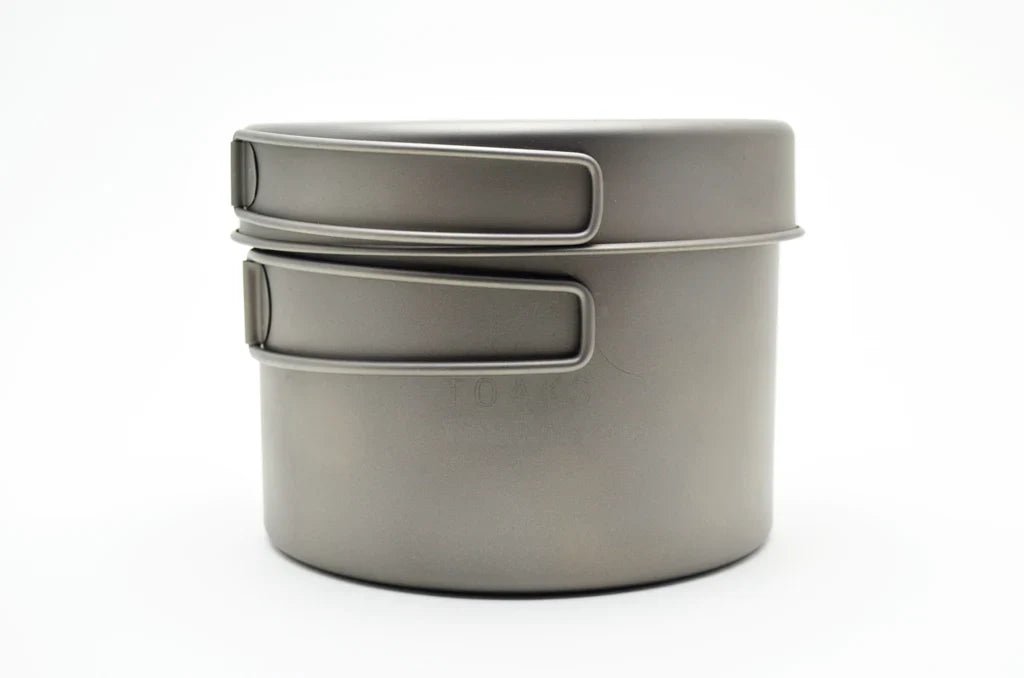 Toaks Titanium Pot with Pan ( 1100ML or 1300ML)