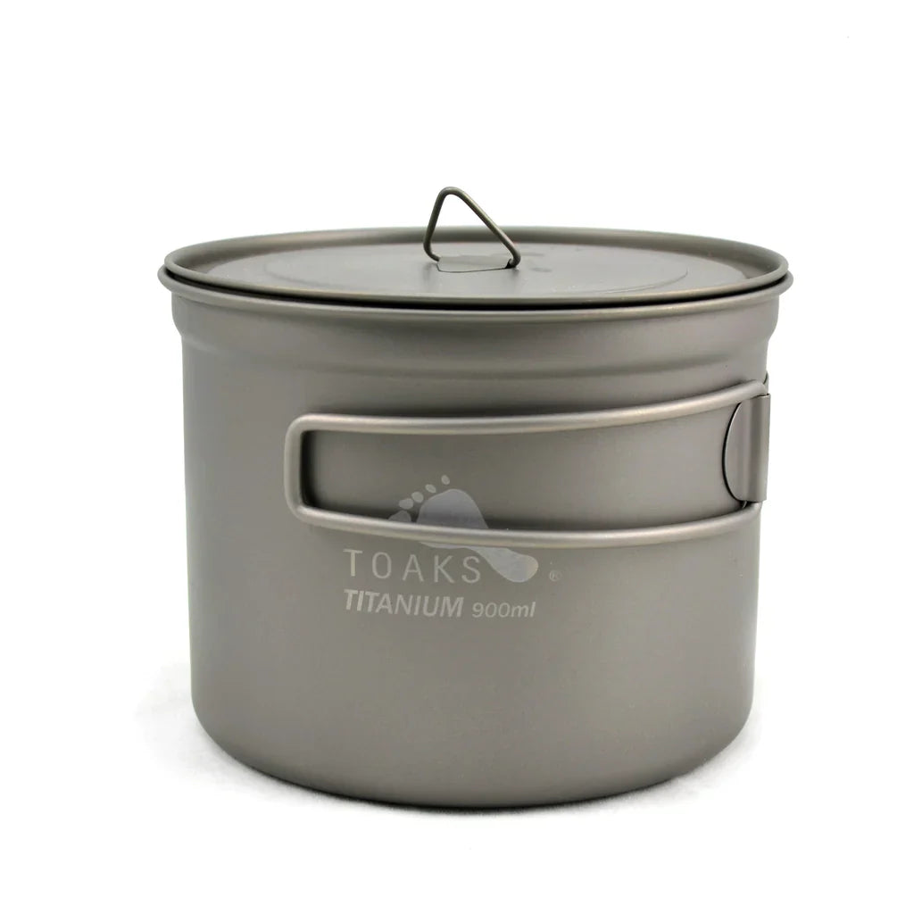 Toaks Titanium Lightweight pots with Lid