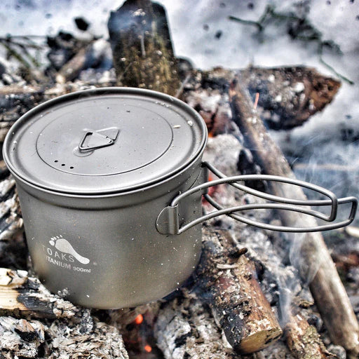 Toaks Titanium Lightweight pots with Lid