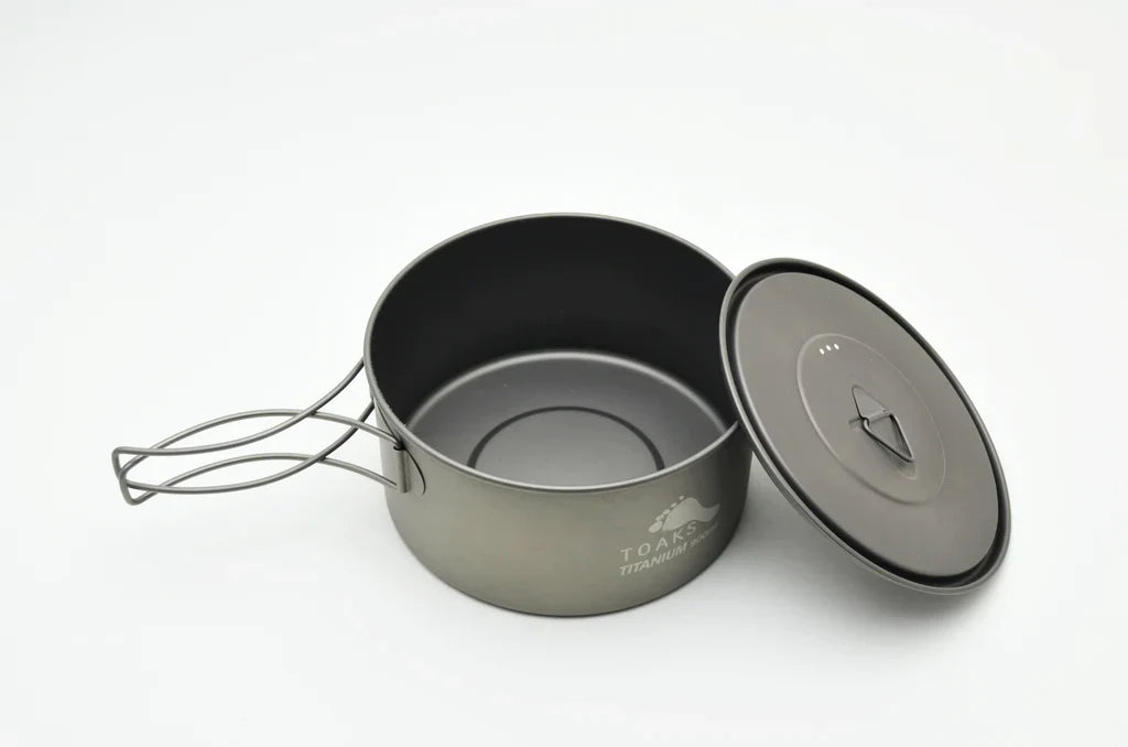 Toaks Titanium Lightweight pots with Lid
