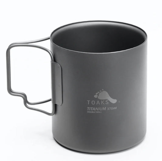 Toaks Titanium Double Wall Mug (370ML or 450ML)