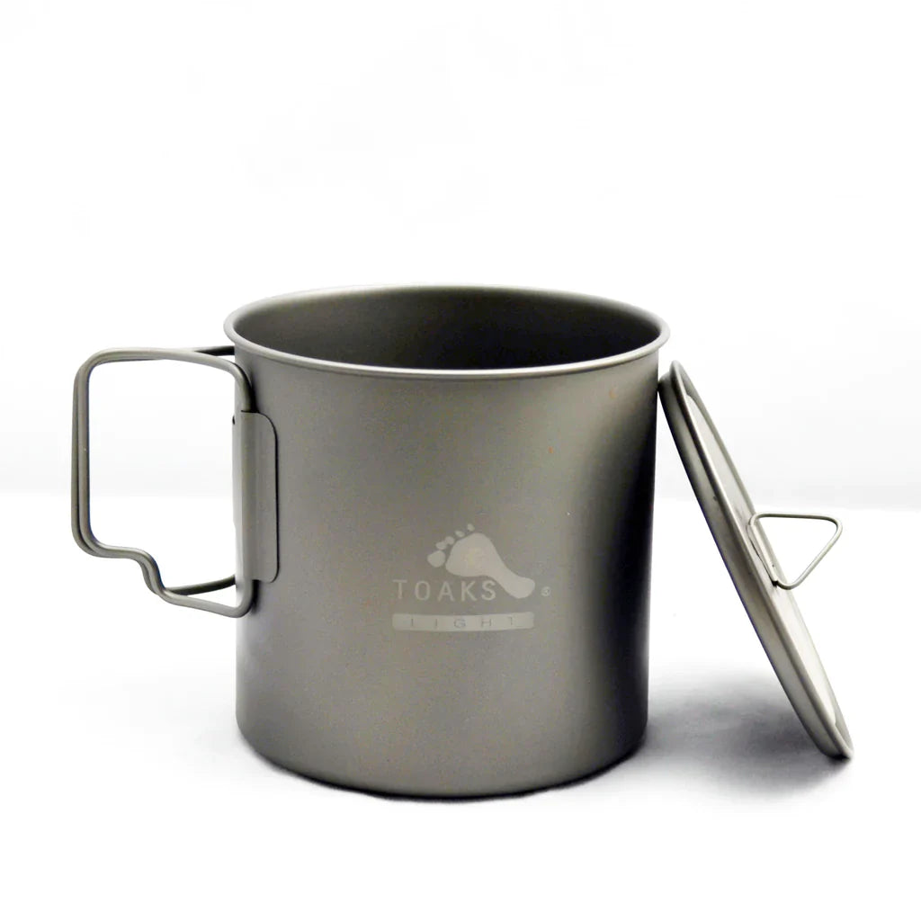 Toaks light Titanium Pots with Lid ( 550ML or 650ML)