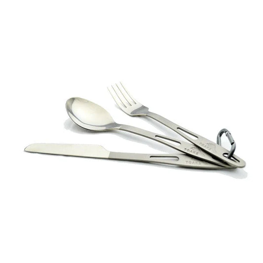 Toaks Titanium 3-peice Cutlery Set