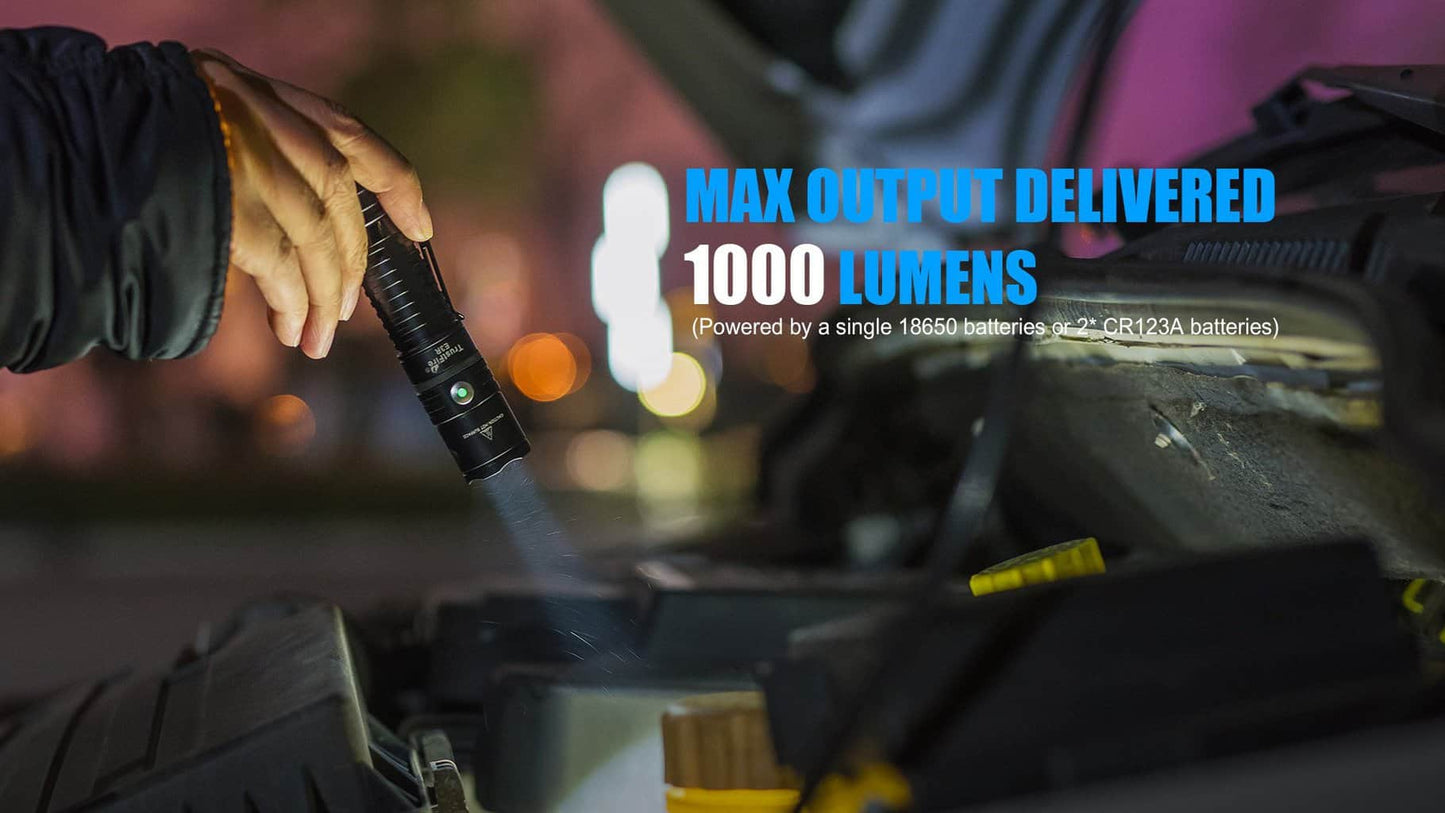 Trustfire E3R Rechargeable EDC Flashlight