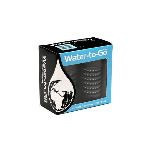 Water To Go Replacement Filters for 75cl bottle - Twin Pack
