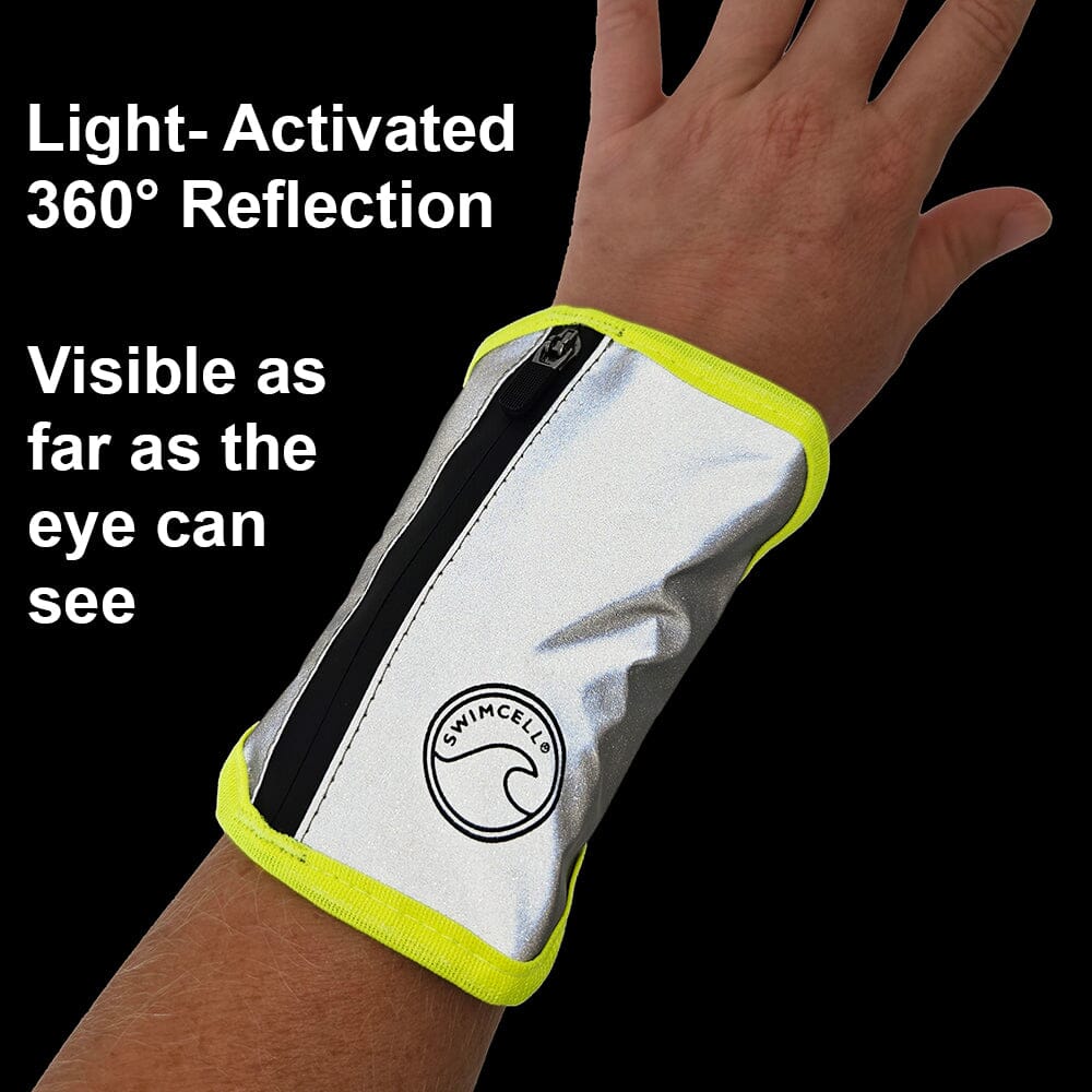Hi Vis Reflective Wrist Wallet Key Holder