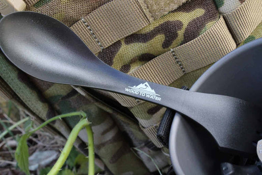 Wood To Water Spork - (Black) Free with all orders over £20